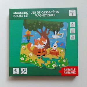 3-in-1 Magnetic Jigsaw Puzzle Book